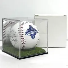 ドジャースMLB2025ワールドシリーズ優勝 公式記念ボール 専用ケース付②のサムネイル