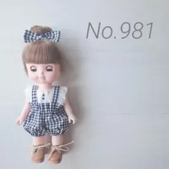 No.981 メルちゃん ソランちゃん 服
