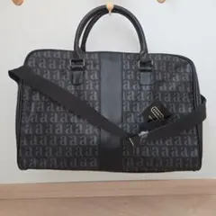 新品　aramis ロゴデザイン ボストンバッグ 黒　旅行　ビジネス