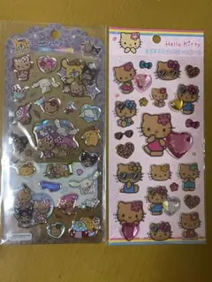 正規品　日焼けキティ　Hello Kitty キャラクターシールセット