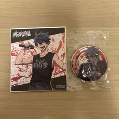 桃源暗鬼POPUPSTORE一ノ瀬四季 購入特典ミニ色紙・ガチャガチャ缶バッジ