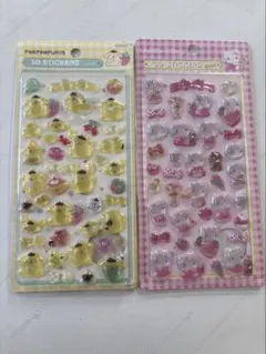 サンリオ ボンボンドロップシール プリン　キティ