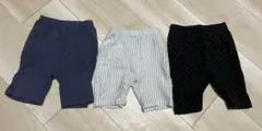 夏用　80サイズ ボトムス3枚セット