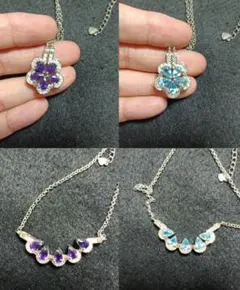 4WAY 色変え可能 ネックレス