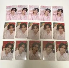 INI 藤牧京介 THE WINTER MAGIC トレカ　fc 5枚ずつ