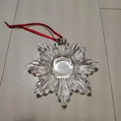 Baccarat バカラ オーナメント 雪の結晶 Snowflake - メルカリ