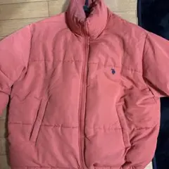 U.S. POLO ASSN. オレンジ ダウンジャケット Mのサムネイル