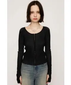 sly FRONT HOOK RIB TOPS フロントホック リブ トップス