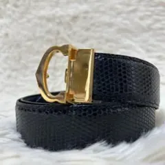 Cartier カルティエ　ベルト　ゴールド CARTIER カルティエ マストライン ゴールドバックル レザー