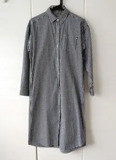 BEAMS HEART ギンガムチェック シャツワンピース