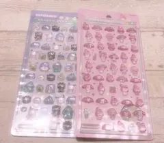 ボンボンドロップシールmini マイメロディ　はぴだんぶい