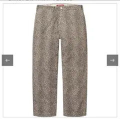 パンツ Supreme Chino Pant (25FW) Leopard 34inch Supreme Chino Pant (25FW) 