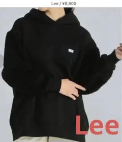 Leeユニセックス　ボアフーディー