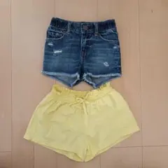 ショートパンツ　短パン　95 　女の子　セット　BabyGAP
