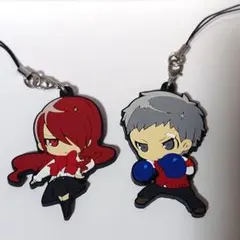 ペルソナ3　Happyくじ　ラバスト　桐条美鶴　真田明彦