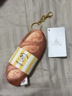 ミッキー ぬいぐるみキーホルダー バゲット MICKEY'S BAKERY