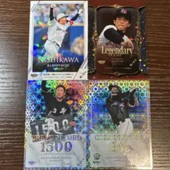 千葉ロッテマリーンズ BBM FUSION2025 キラ 西川史礁 角中勝也