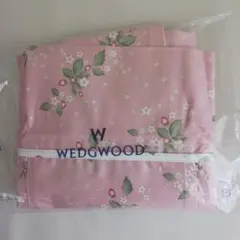 【未使用】WEDGWOOD　ワイルドストロベリー ピンク　腰巻きエプロンのサムネイル
