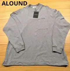 【新品未使用】ALOUND OVERSIZE L/S POCKET TEE