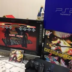 PS2本体、ダンレボソフト、ダンレボコントローラセットのサムネイル