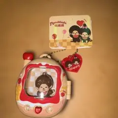 光る　もんちっち　たまごっち　キーホルダー　イエローのサムネイル