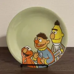 レア　ザラホーム　ZARA HOME　セサミストリート　陶器　プレートのサムネイル