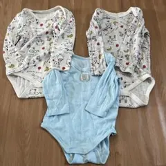 ベビー肌着 90cm 80cm 3枚セット