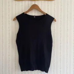 UNIQLO UVカットスーピマコットンノースリーブセーター