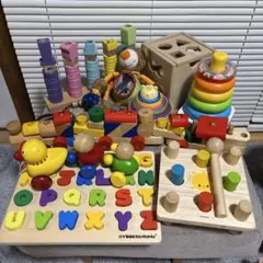 0〜2歳　知育玩具　9点まとめ売り
