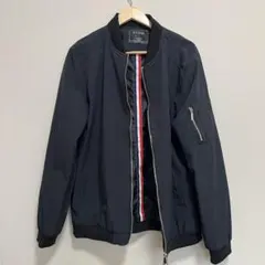 H.T.NIAO ブラックジャンパー ストライプ