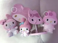 まとめ売りマイメロディ マイメロ グッズ フィギュアセット ピンク