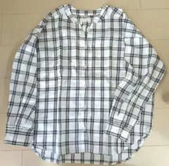 美品 サマンサモスモスブルー　ブラウス