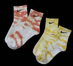 ナイキ　NIKE 靴下　2足セット　タイダイ柄　22〜24cmのサムネイル