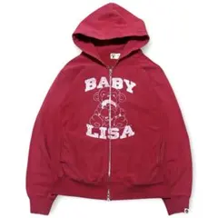 アベイシングエイプ BABY MIRO LISA スウェット パーカー　日本製のサムネイル