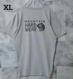 MOUNTAIN HARDWEAR XLsize 半袖Tシャツ バックロゴグレーのサムネイル