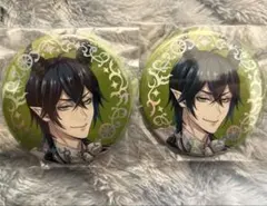 ツイステッドワンダーランド　ツイステ　プラチナジャケット　缶バッジ　マレウス