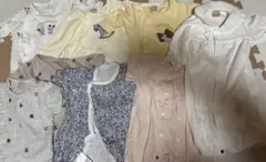 セレモニー服 ロンパース・カバーオールセット70cm 8点