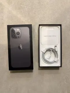 iPhone13pro 箱のみ　付属品ライトニングケーブル付