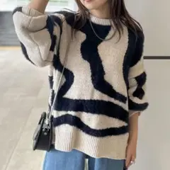 ジャガードニット ニット