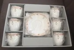 桂由美 蕎麦用 ザル お椀 お箸 5人分 セット 薬味、汁入れ付き 新品 未