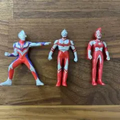 ウルトラマンシリーズ ソフビ 円谷プロ 3体　8cmのサムネイル
