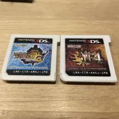 3DS モンスターハンター２本セット