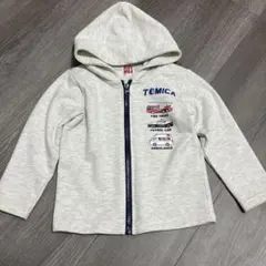 TOMICA トミカ　アウター　プリント　フード付きパーカー　緊急車両　100㎝