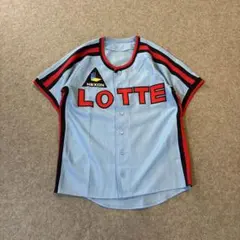 ロッテオリオンズ デサント 復刻 ハイグレード ユニフォーム Lサイズ
