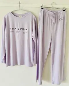 【新品】GELATO PIQUE ルームウェアセット ラベンダー
