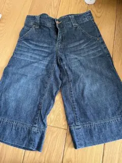 デニムブルー ハーフパンツ Sサイズ
