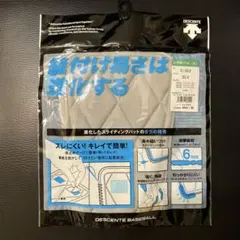 デサント　ヒザ用パッド (大)C-022 SLV