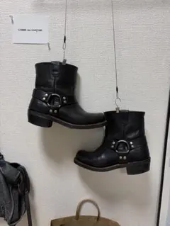Frye スクエアトゥ　リングブーツ　レザー　アーカイブのサムネイル