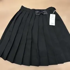 黒プリーツスカート 140