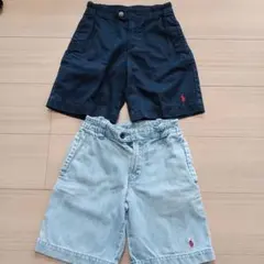ラルフローレン　ハーフパンツ　120 2枚セット